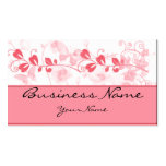 Butterfly Visions in Honeysuckle Pink Business Card Templates