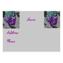 Butterfly Wing Business Card