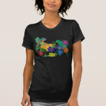 Butterfly Woman Floral & Bird T Shirts