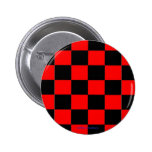 button - black & red checkers