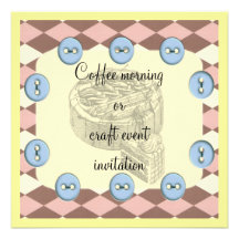 Buttons invitation