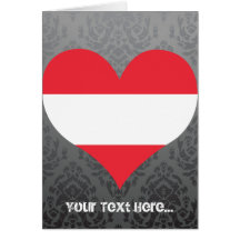 Buy Austria Flag Greeting Cards