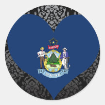 Buy Maine Flag Sticker