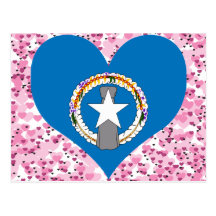 Buy Northern Mariana Islands Flag Postcards