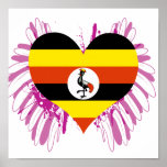 Buy Uganda Flag Poster