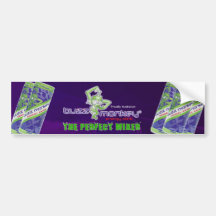 Buzz Monkey Energy Drink Bumper Sticker