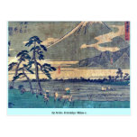 by Ando, Hiroshige Ukiyo-e. Postcards
