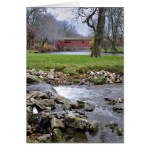 By the Country Stream Card