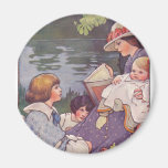 By the River Fridge Magnets