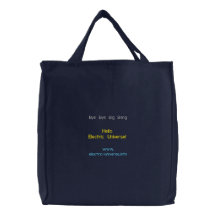 Bye Bye Big Bang, Hello Electric Universe! Bag