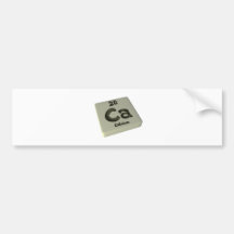 Ca Calcium Bumper Stickers