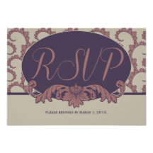 Cabernet Casablanca RSVP cards