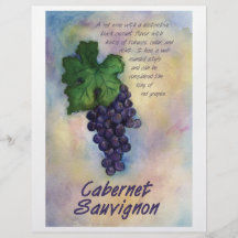 Cabernet Sauvignon Wine Flyer