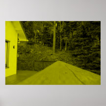 Cabin In The Woods Print