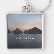 Cabo San Lucas at Sunset Key Chains