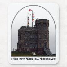 Cabot Tower, NL Mousepad