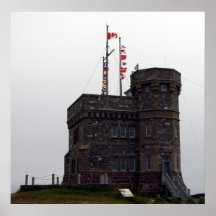 Cabot Tower, NL Poster