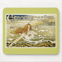 Caboure - Paris - Vintage French Advertisement Mouse Pad