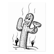 Cactus Drink Postcards