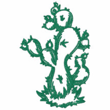Cactus Embroidered Shirt