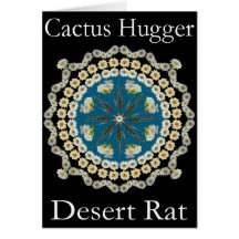 Cactus Hugger Card with Saguaro