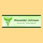 Caduceus Alternative Medicine Business Cards business cards