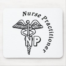 CADUCEUS NP LOGO NURSE PRACTITIONER MOUSE PAD