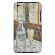 Café table with absinth iPod Touch Case-Mate Barel