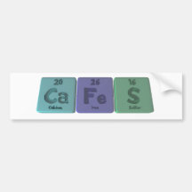 Cafes-Ca-Fe-S-Calcium-Iron-Sulfur.png Bumper Stickers