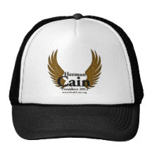 Cain Falcon Wings Gold Trucker Hats
