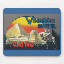 Cairo Egypt Vintage Travel Mousepads