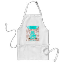 Cake Bakery Pastry Chef Daisy Blue Aprons