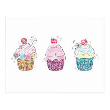 cakes! postcard
