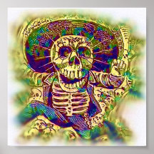 Calaveras Impressão