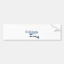 Calcium New York City Classic Bumper Sticker