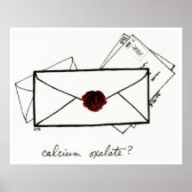 Calcium Oxalate print