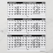 Calendar 2011 Flyer