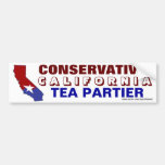 California Conservative Tea Partier Bumper Stickers