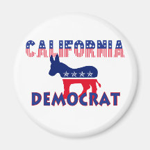 California Democrat Refrigerator Magnet