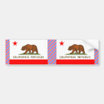 California Flag Bumper Sticker