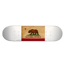 California Flag Skate Deck