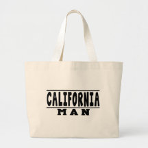 California Man Designs Canvas Bag