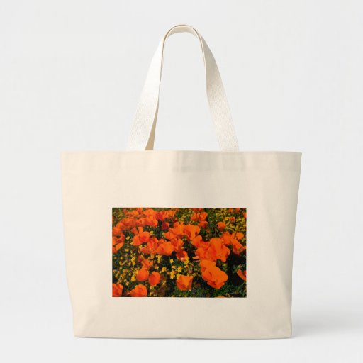 California Poppies Canvas Bag