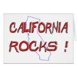 California ROCKS Greeting Card