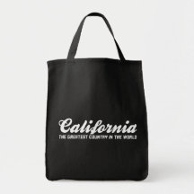 california the greatest country in the world canvas bag