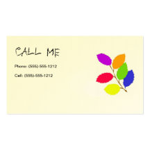 Call Me Card Business Card Templates
