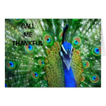 CALL ME THANKFUL-FOR I AM GREETING CARD