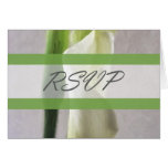 Calla Lily 1 RSVP Wedding Cards