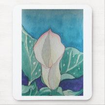 Calla Lily Mousepads