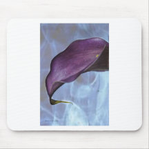 Calla Lily Tipify Mouse Pad